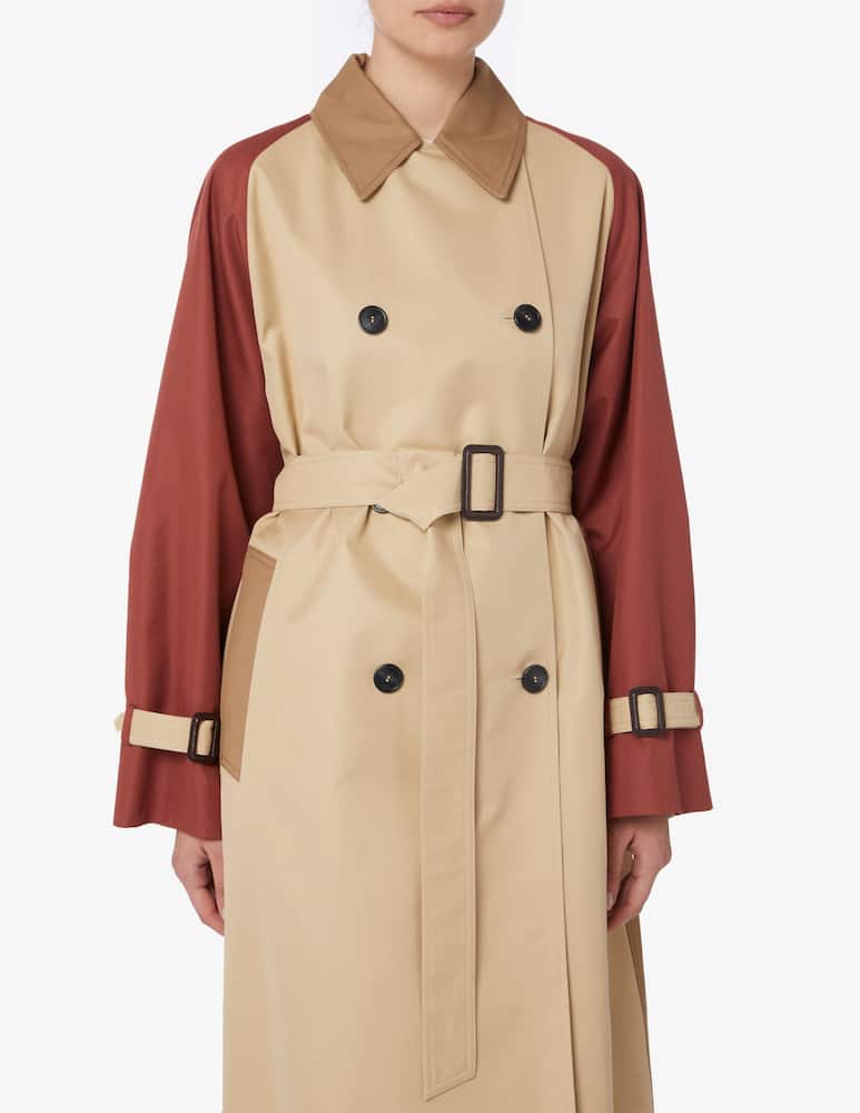 Shop Weekend Max Mara Canasta reversible trench coat on Rinascente