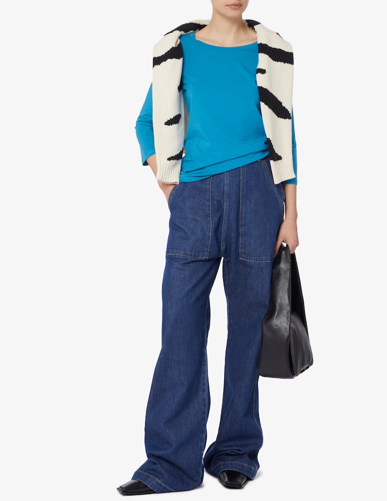 Weekend Max Mara T-shirt in cotone - immagine 2 Weekend Max Mara T-shirt in cotone - immagine 2