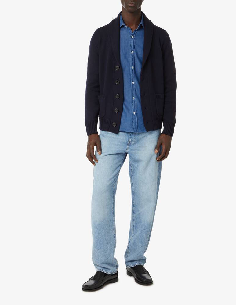 rinascente Drumohr Merino wool cardigan - Blue