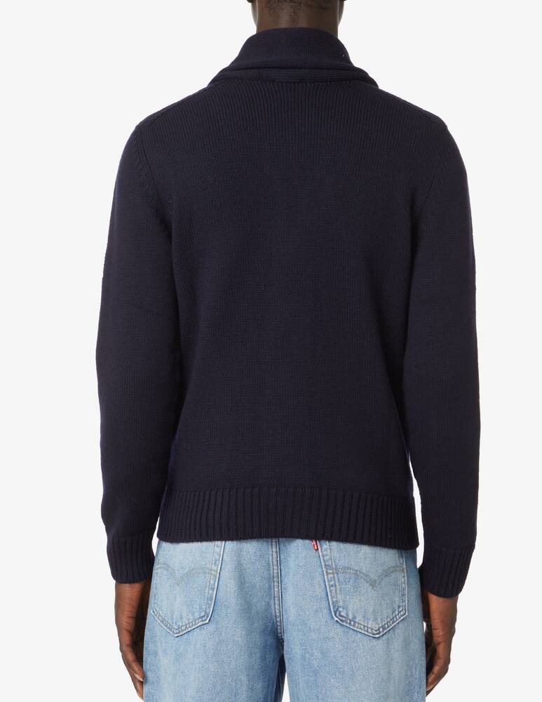 rinascente Drumohr Merino wool cardigan - Blue