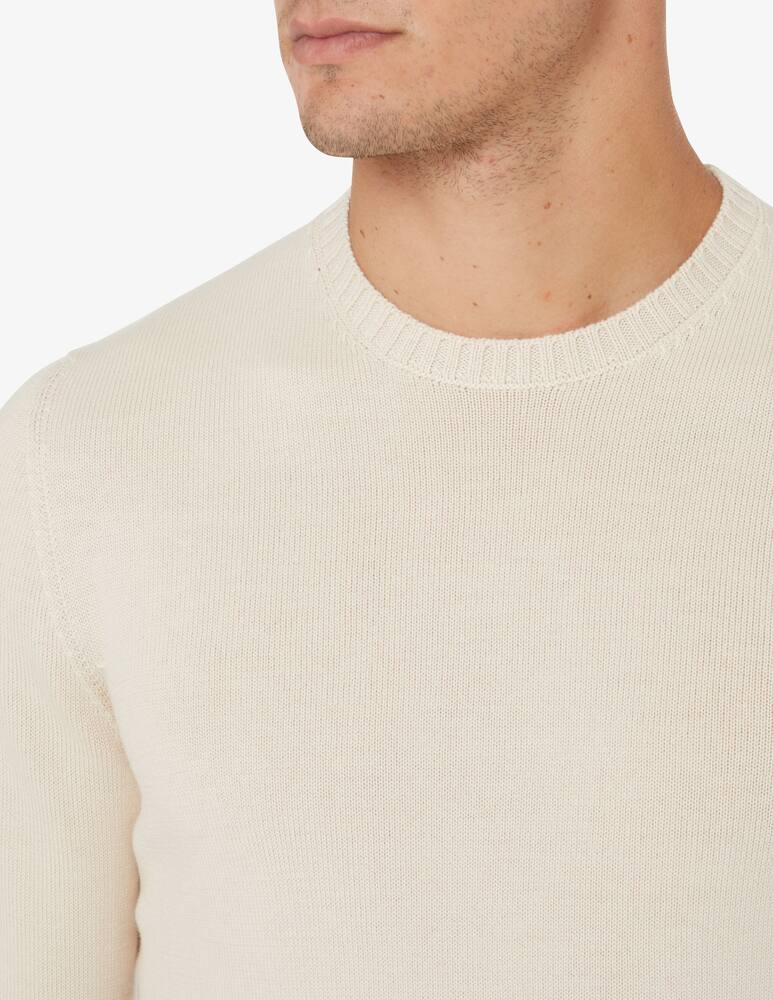 rinascente Drumohr Maglia girocollo in lana merino - Beige