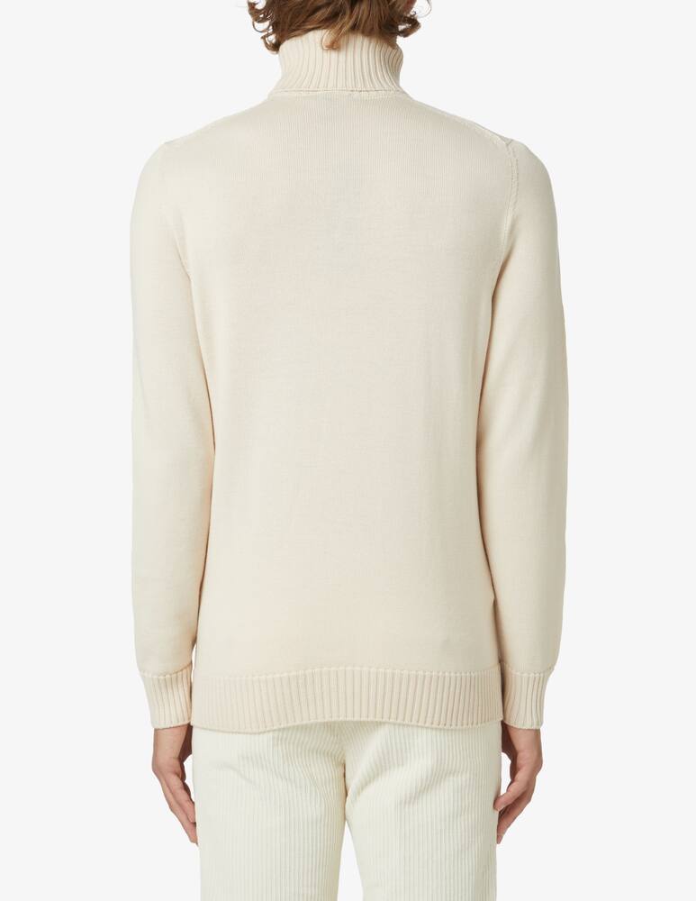 rinascente Drumohr Maglia girocollo in lana merino - Bianco