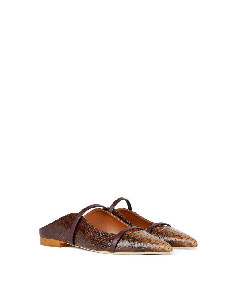 rinascente Malone Souliers Mule serpente con cinturino Maureen