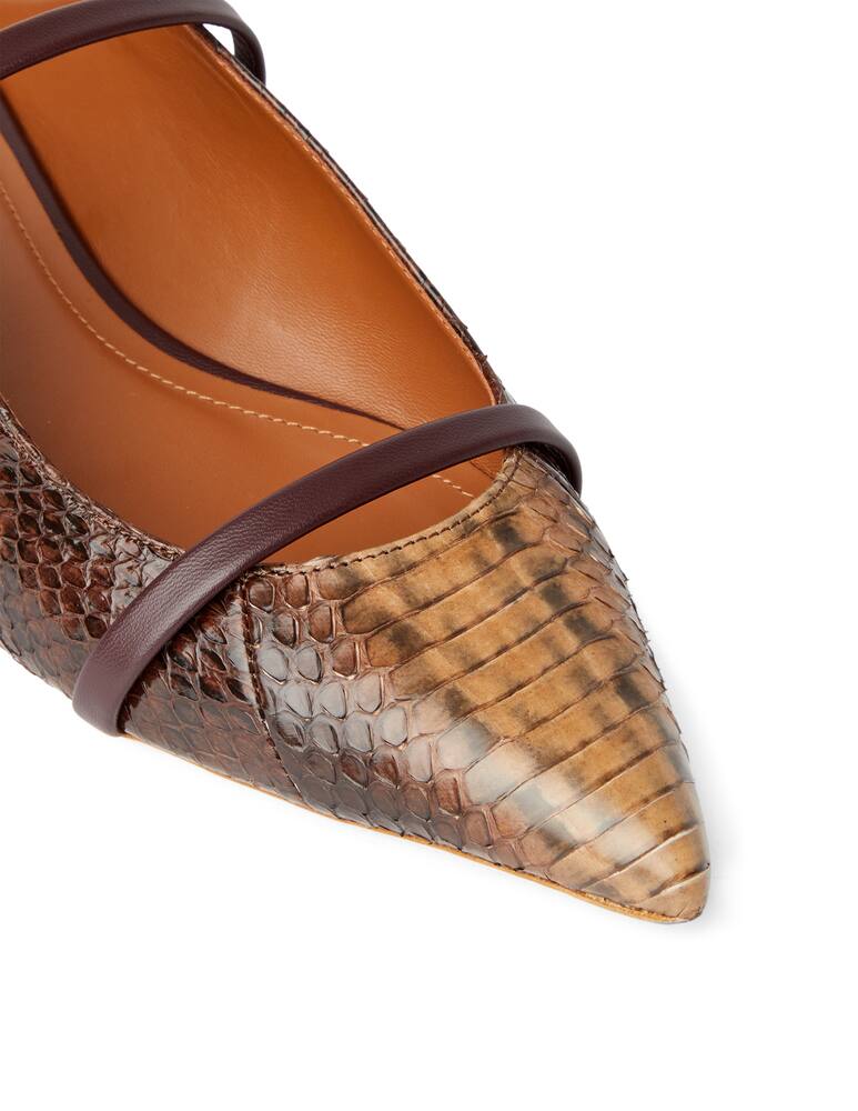 rinascente Malone Souliers Mule serpente con cinturino Maureen