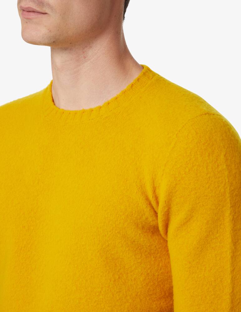 rinascente Drumohr Maglia girocollo in lana di capra - Giallo