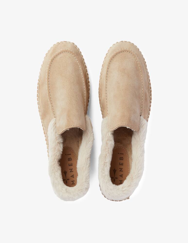 rinascente Manebì Slipon fur - Beige