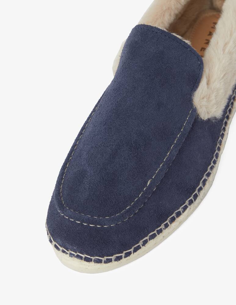 rinascente Manebì Slipon con pelo - Blu