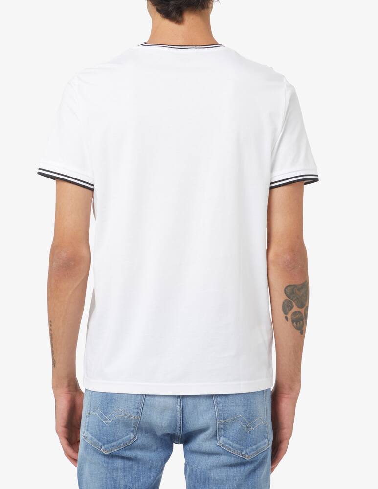 rinascente Fred Perry Maglietta basic profili - bianco