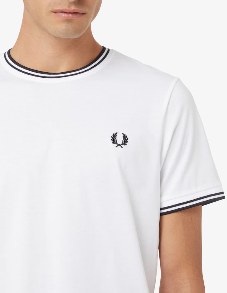 Fred Perry Basic profiles t-shirt - white - picture 4 Fred Perry Basic profiles t-shirt - white - picture 4