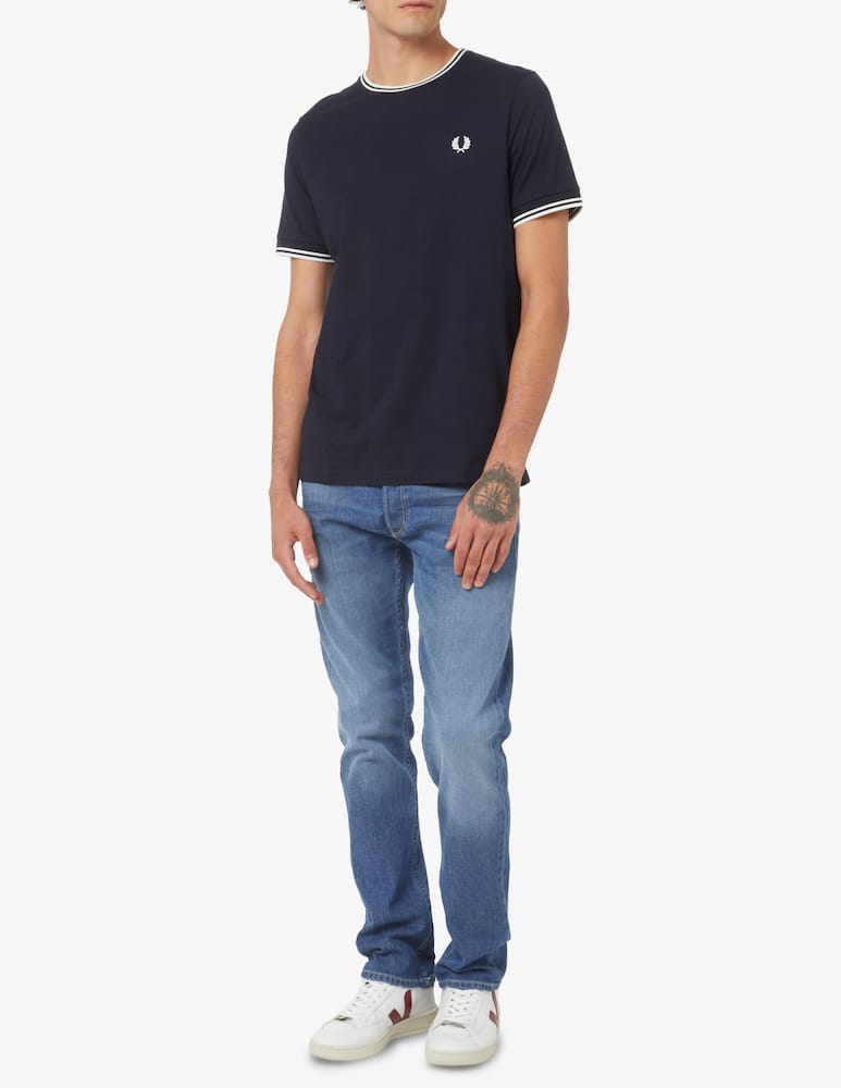 Fred Perry Basic profiles t-shirt - navy - picture 2 Fred Perry Basic profiles t-shirt - navy - picture 2