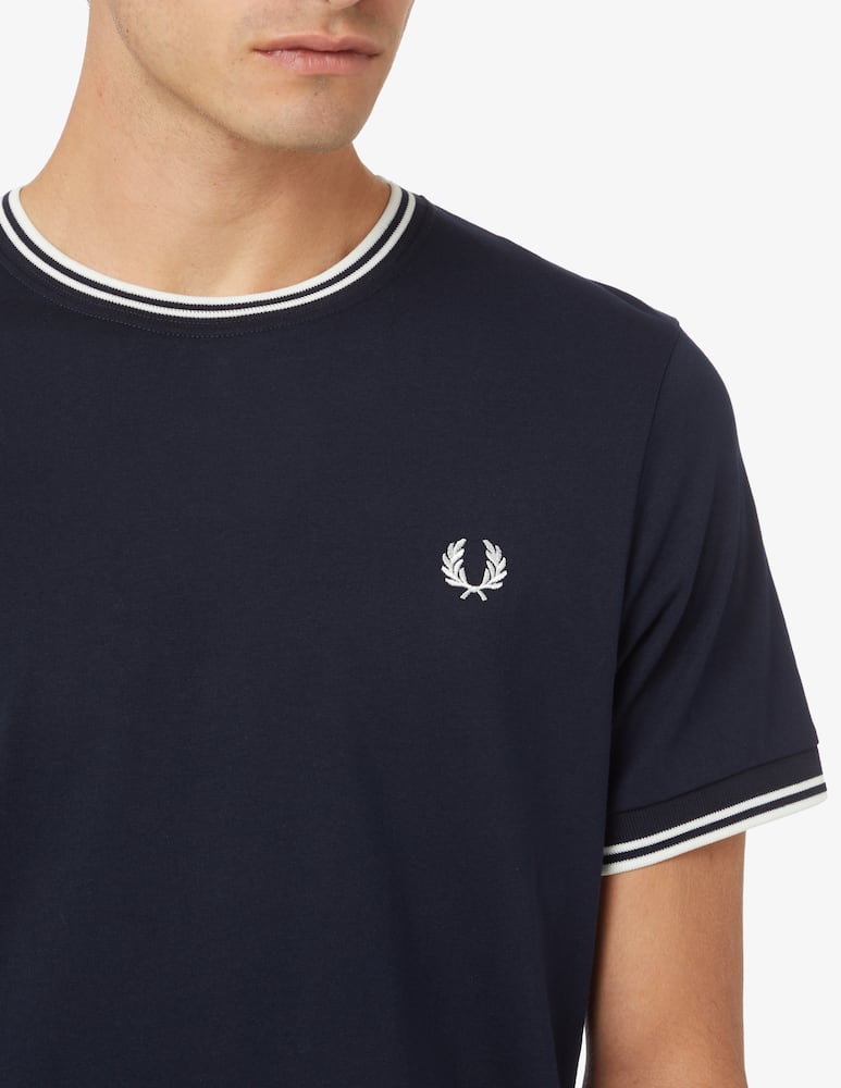 Fred Perry Basic profiles t-shirt - navy - picture 4 Fred Perry Basic profiles t-shirt - navy - picture 4