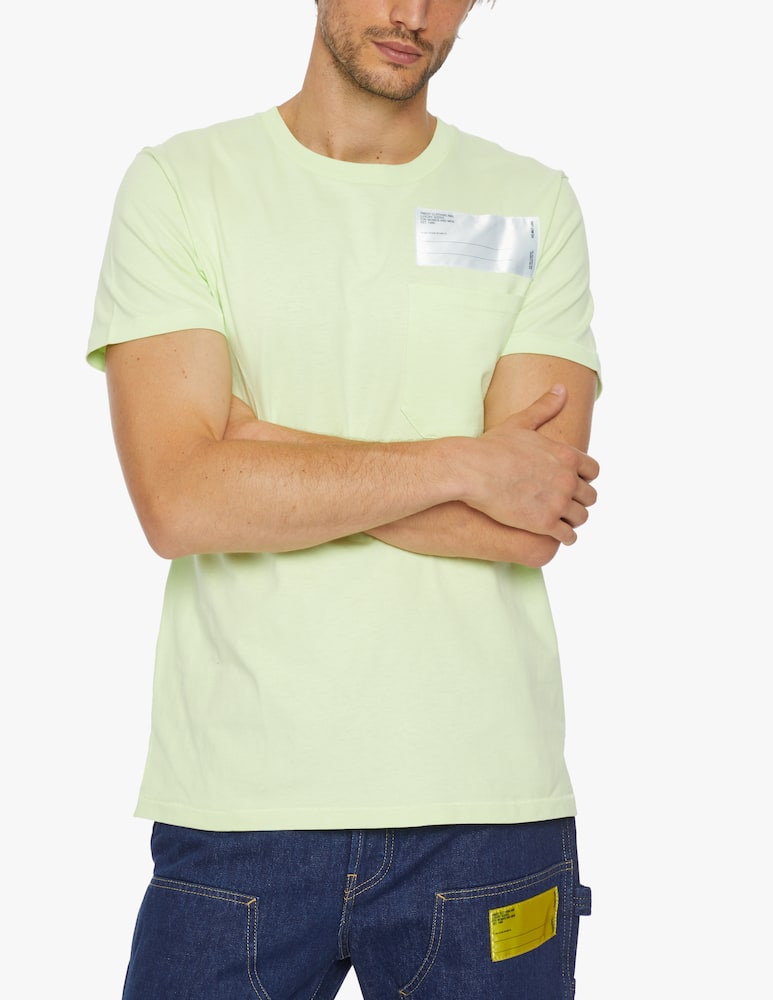 rinascente Helmut Lang T-shirt fluo tag