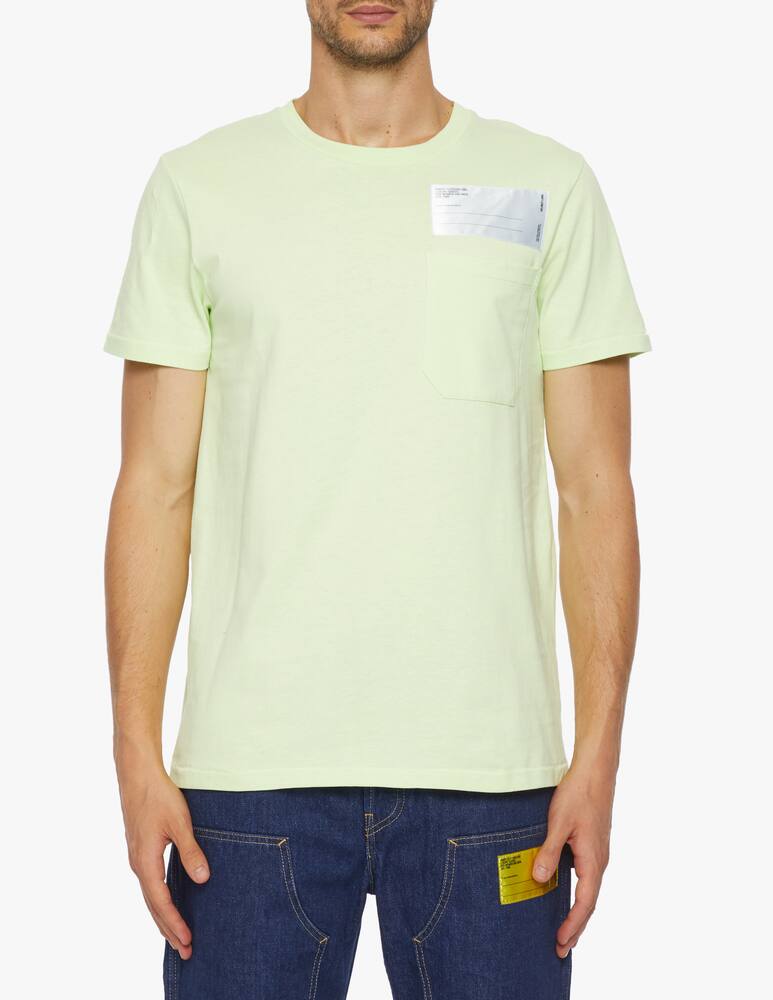 rinascente Helmut Lang T-shirt fluo tag