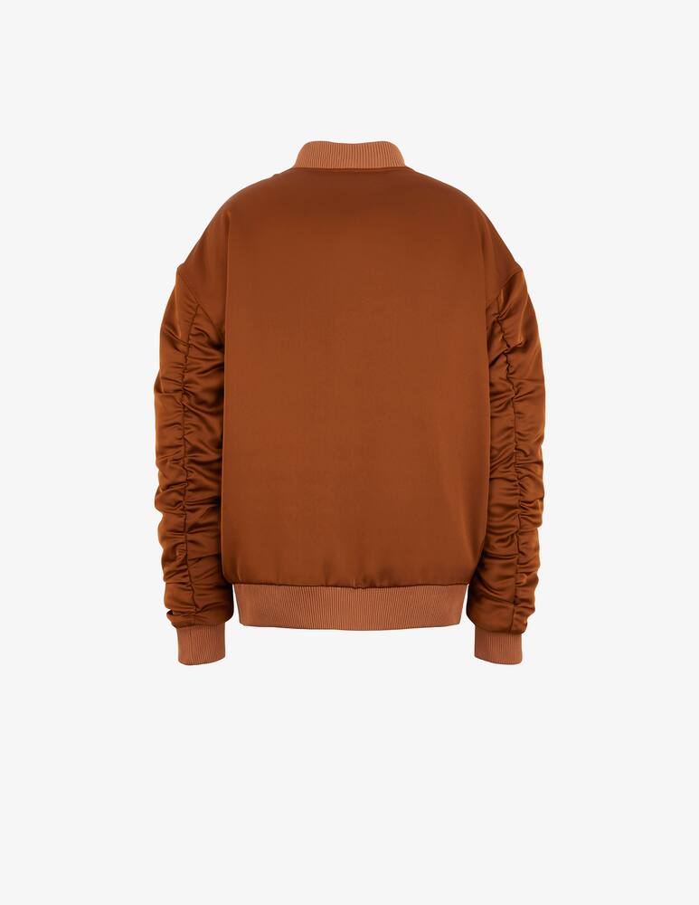 rinascente Not After Ten Oversize bomber jacket - Brown