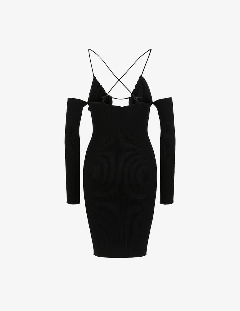 rinascente Not After Ten Knit dress - Black