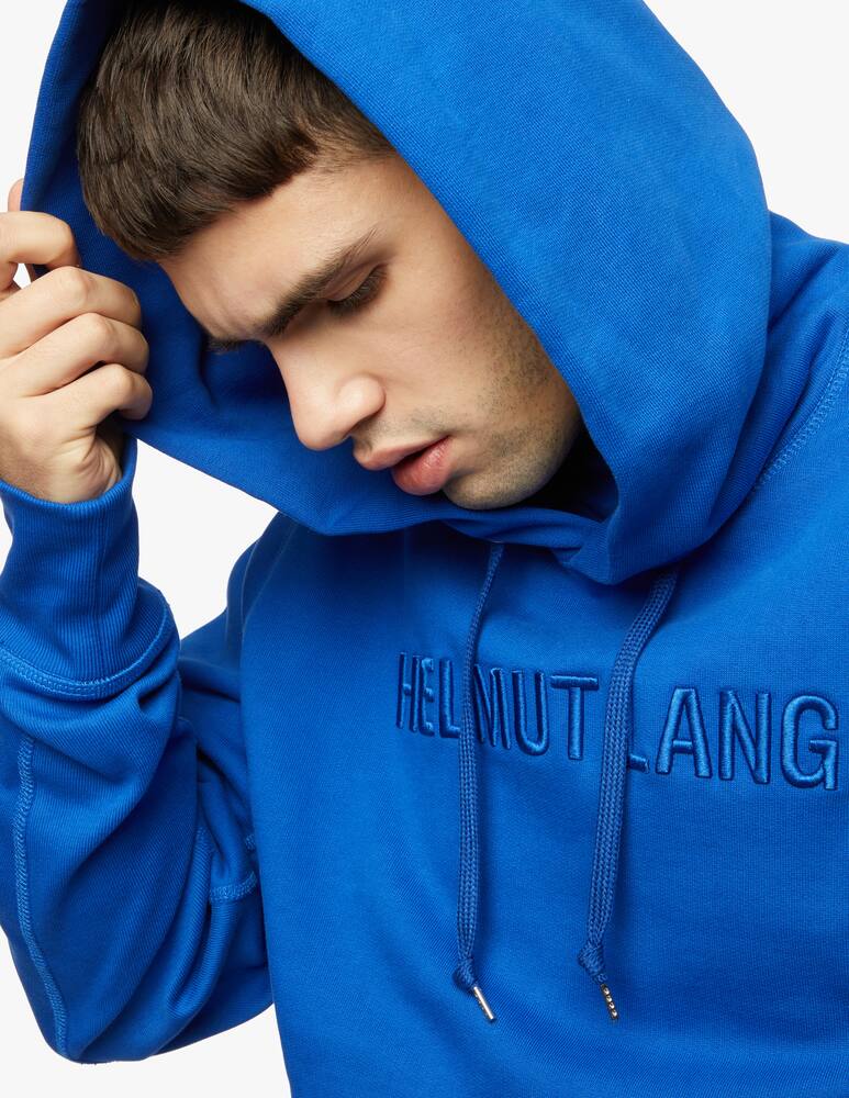 rinascente Helmut Lang Standard hoodie raised embroidery
