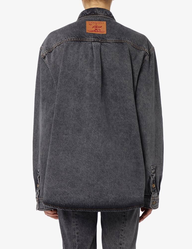 rinascente Y/Project Evergreen snap off denim shirt