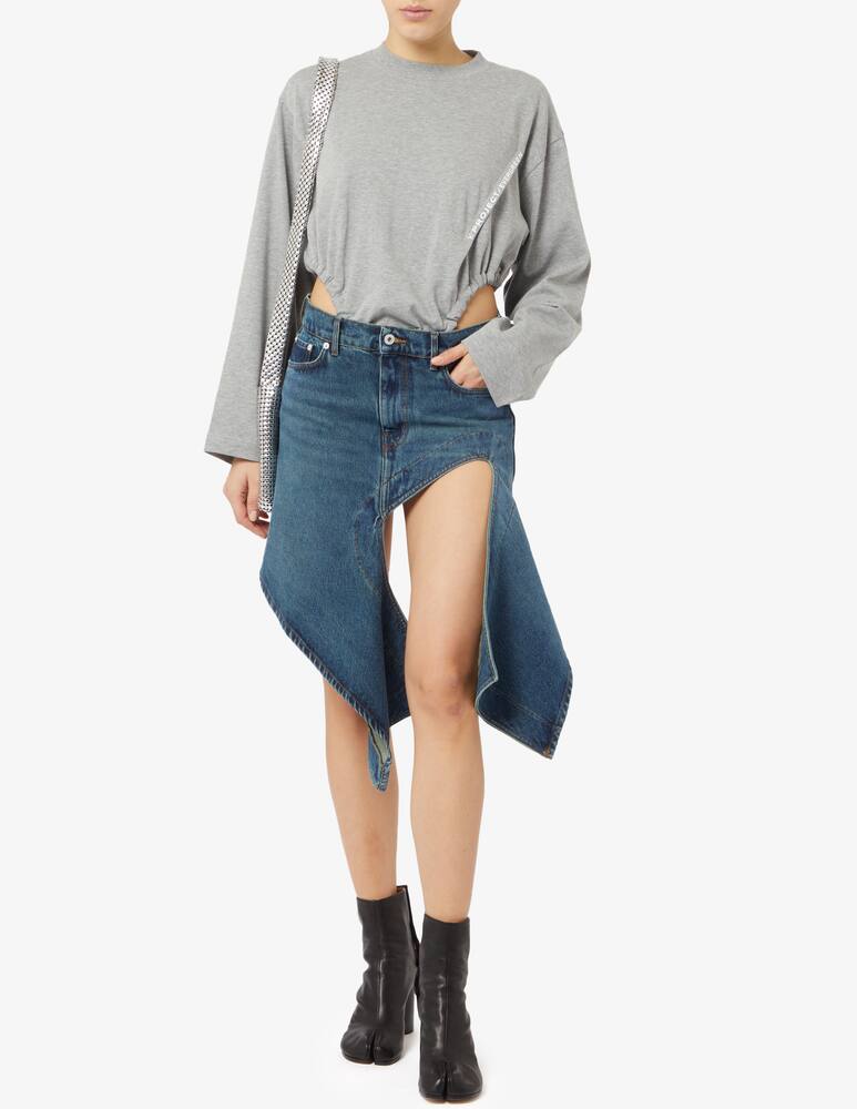 rinascente Y/Project Minigonna con cut-out Evergreen