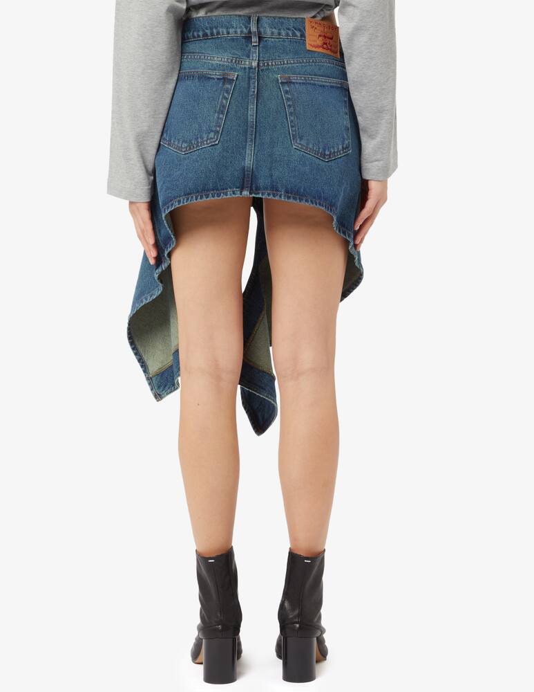 rinascente Y/Project Minigonna con cut-out Evergreen