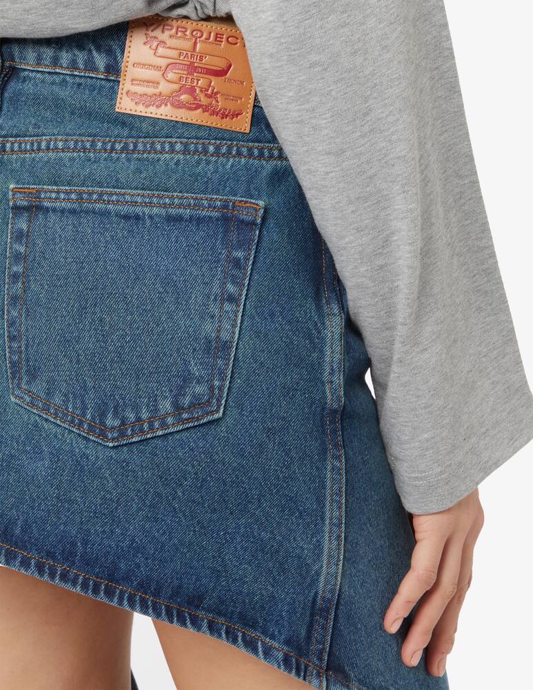 rinascente Y/Project Minigonna con cut-out Evergreen