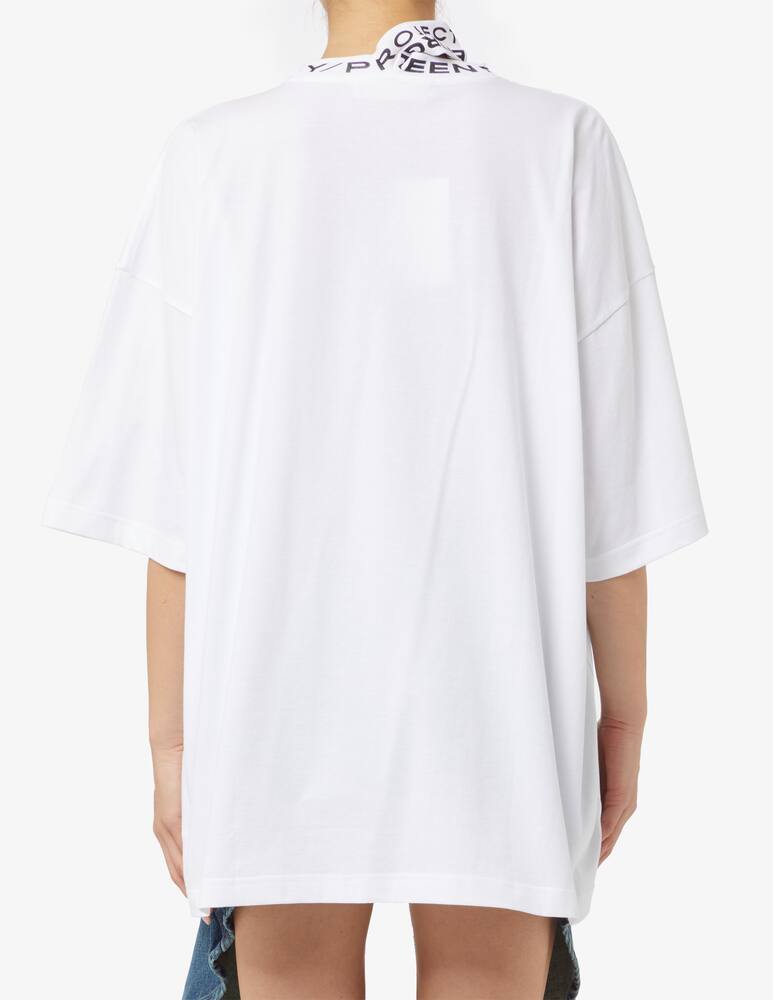 rinascente Y/Project T-shirt evergreen con triplo colletto