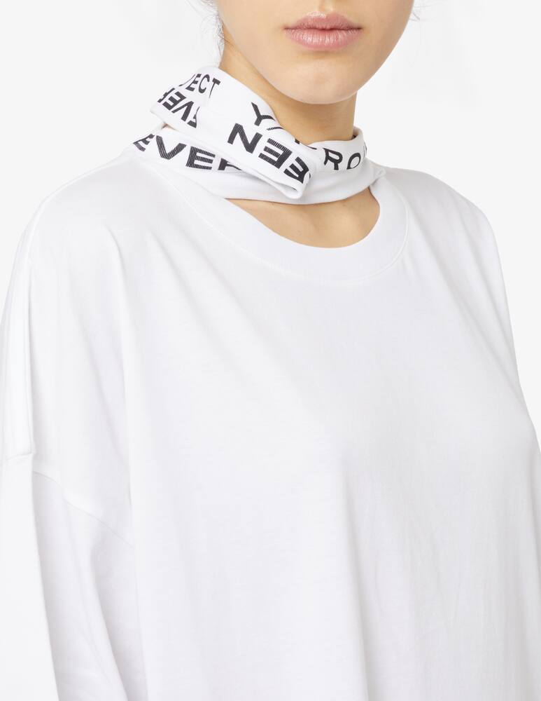 rinascente Y/Project T-shirt evergreen con triplo colletto