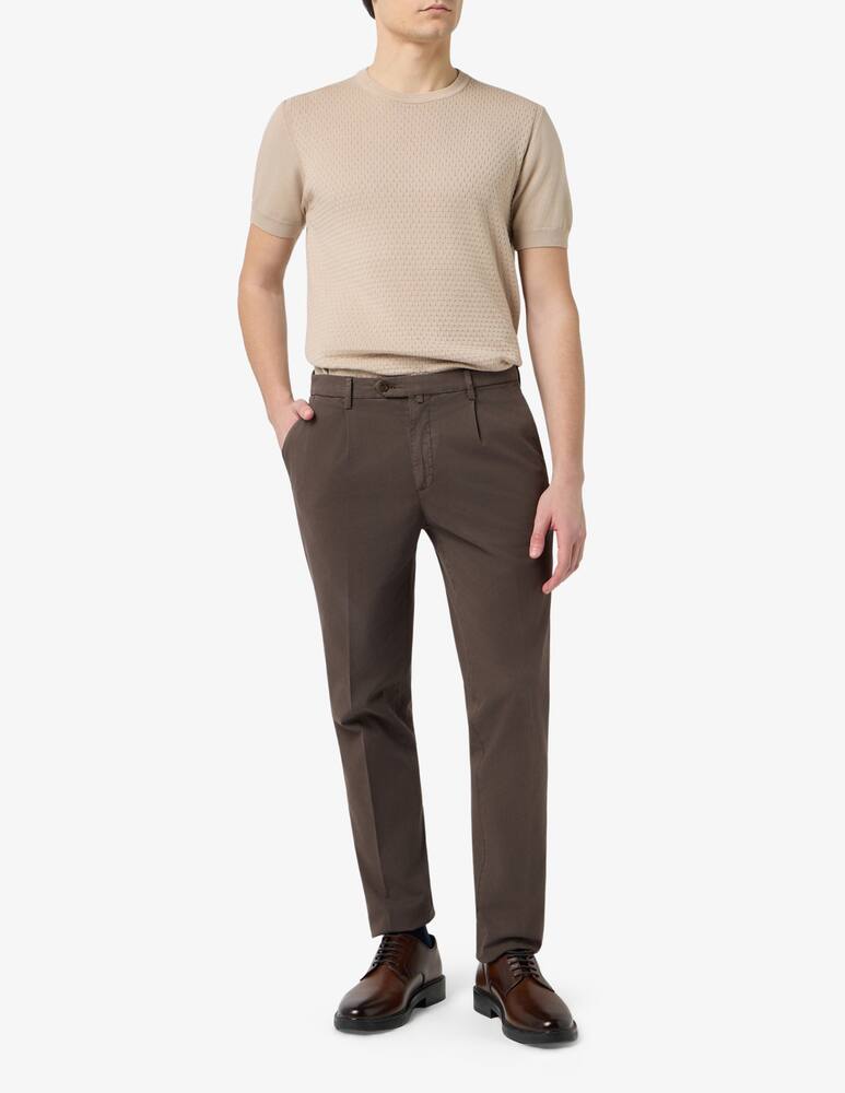 rinascente Sartoria Italiana Maglia punto onda 3D in cotone