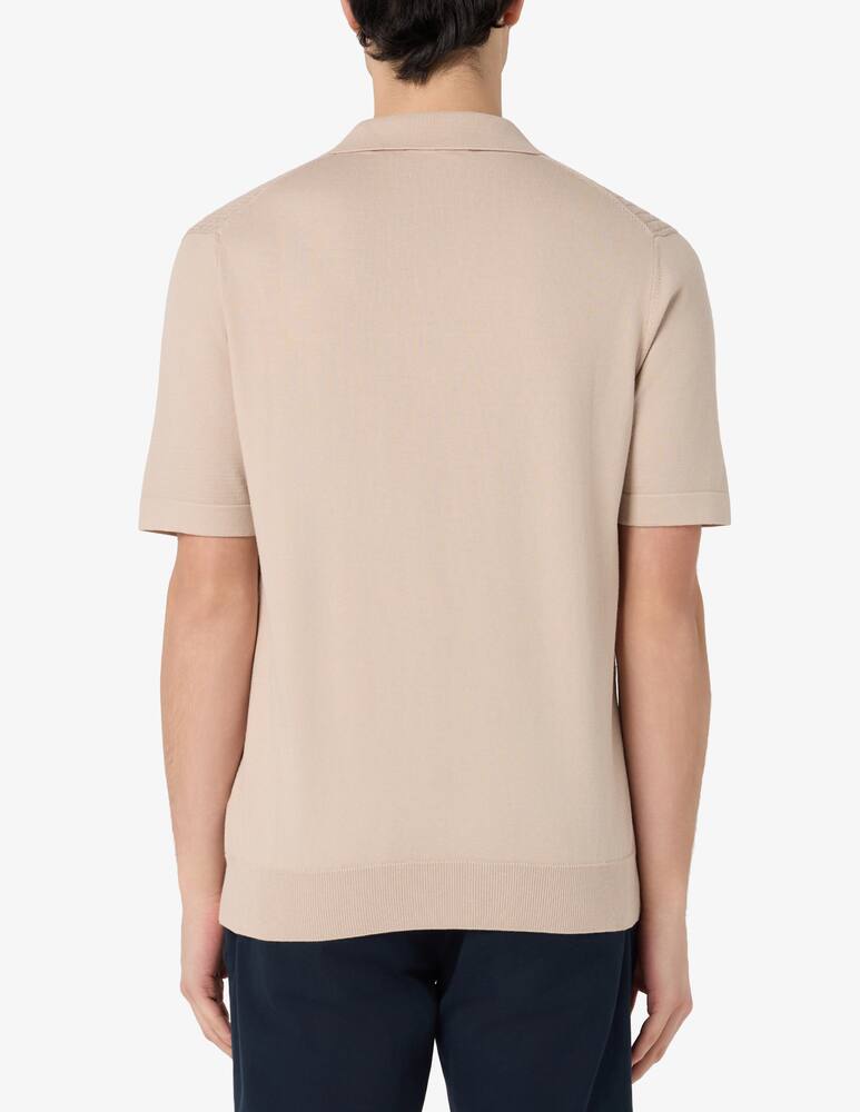 rinascente Sartoria Italiana Polo scollo a V intrecciata