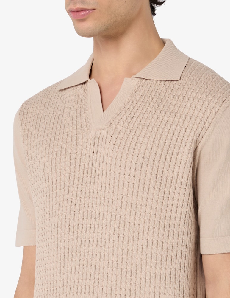 Sartoria Italiana Polo v-neck knit jumper - picture 4 Sartoria Italiana Polo v-neck knit jumper - picture 4