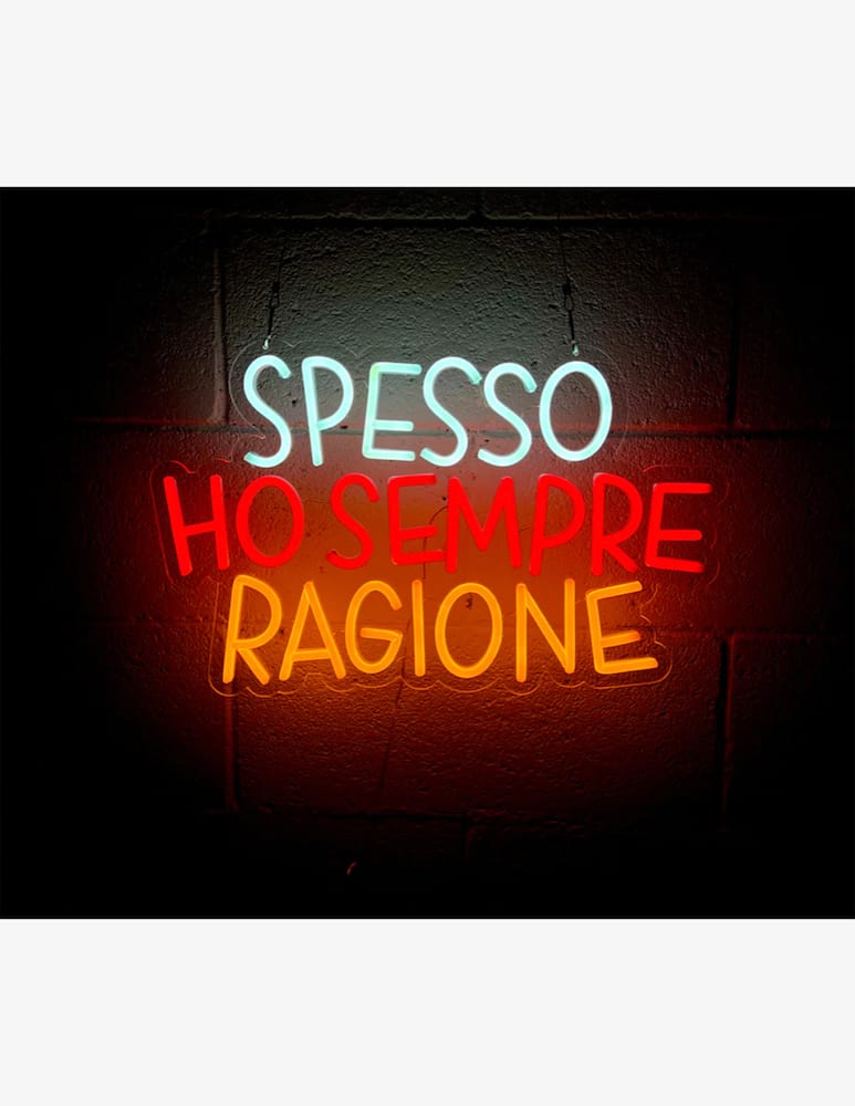 Insulti Luminosi Led luminoso Spesso Ho Sempre Ragione - picture 1 Insulti Luminosi Led luminoso Spesso Ho Sempre Ragione - picture 1