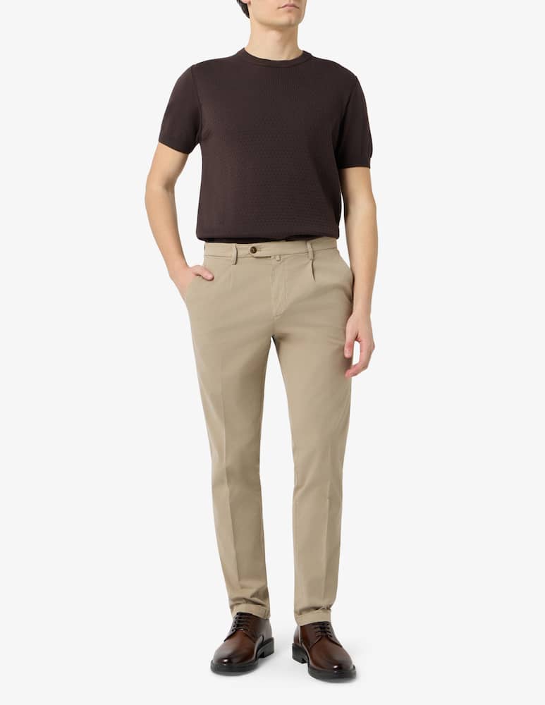 Sartoria Italiana Textured knit t-shirt - picture 2 Sartoria Italiana Textured knit t-shirt - picture 2