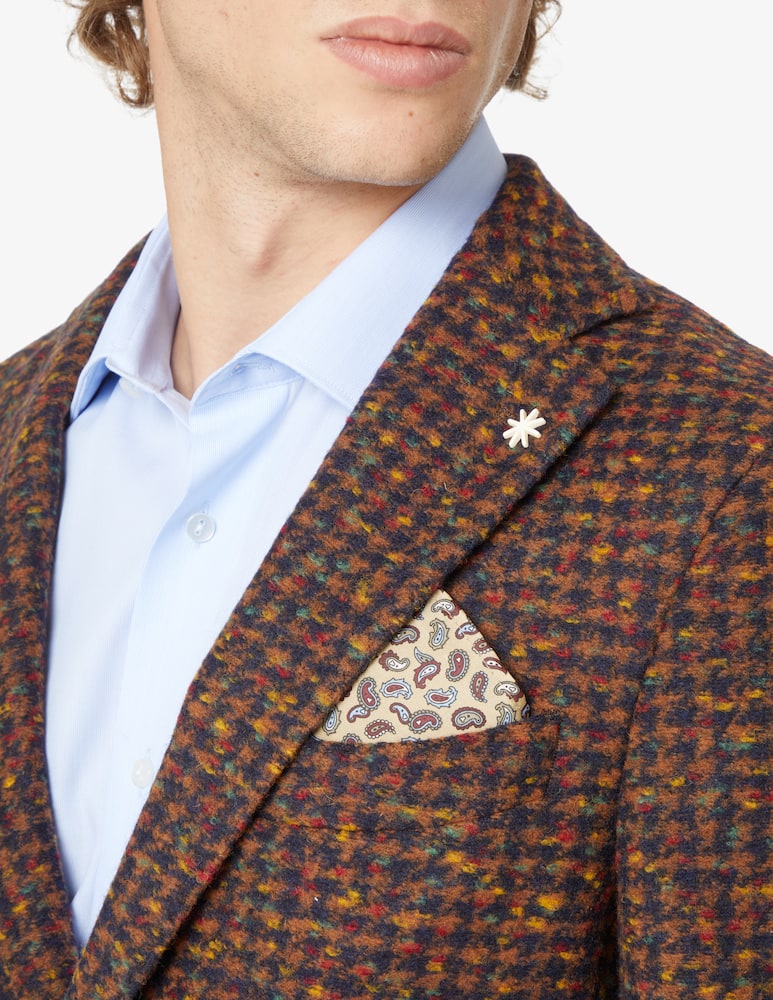 rinascente Manuel Ritz Blazer in jersey - Marrone