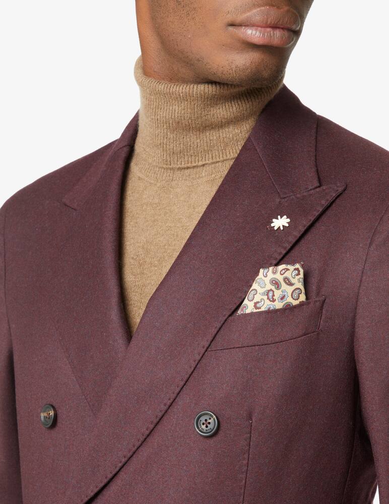 rinascente Manuel Ritz Blazer doppio petto in flanella - Marrone