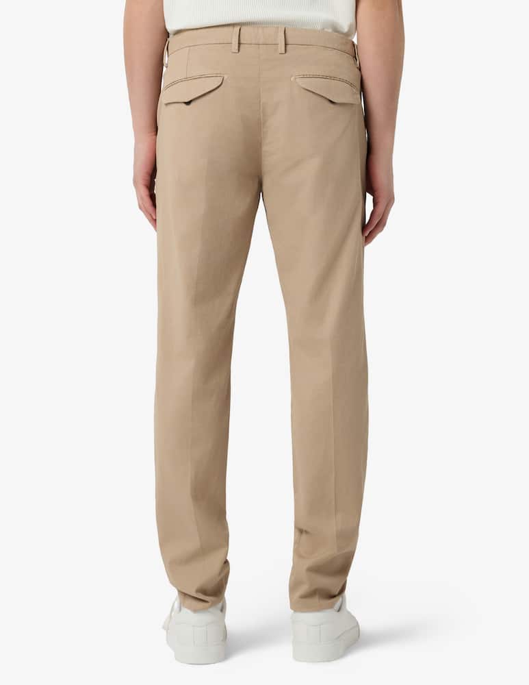 Yan Simmon Linen blend tailored trousers - picture 3 Yan Simmon Linen blend tailored trousers - picture 3