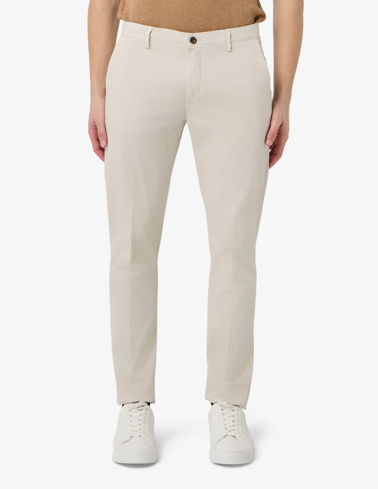 Yan Simmon Pantaloni slim fit in raso - immagine 1 Yan Simmon Pantaloni slim fit in raso - immagine 1