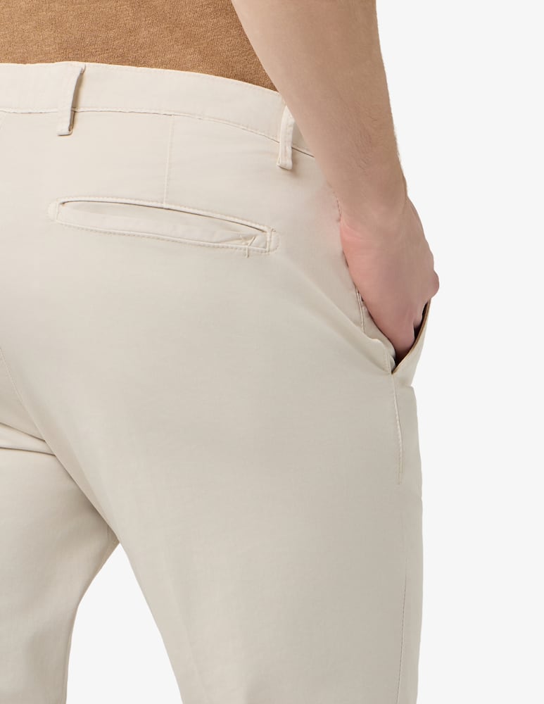 Yan Simmon Pantaloni slim fit in raso - immagine 4 Yan Simmon Pantaloni slim fit in raso - immagine 4