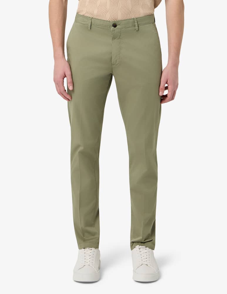 rinascente Yan Simmon Slim satin trousers