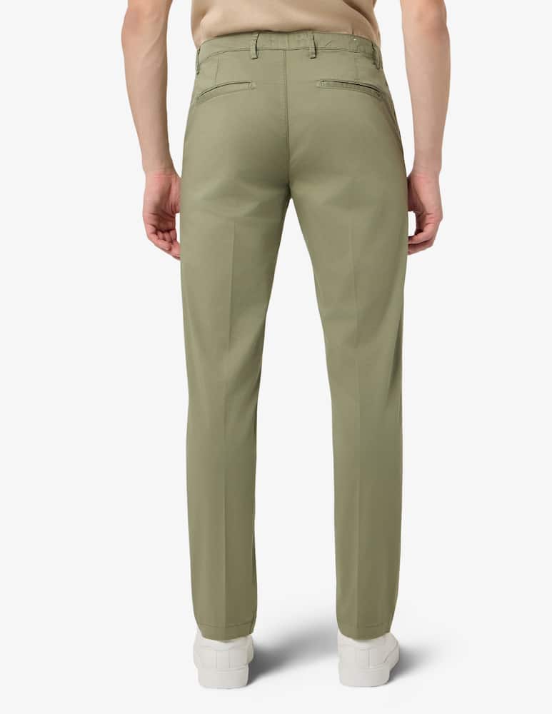 rinascente Yan Simmon Slim satin trousers
