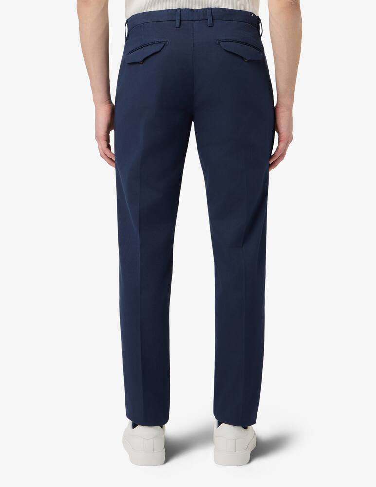 rinascente Yan Simmon Linen blend tailored trousers