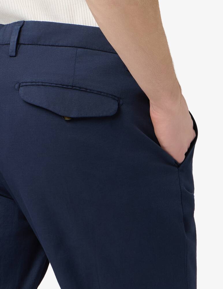 rinascente Yan Simmon Linen blend tailored trousers