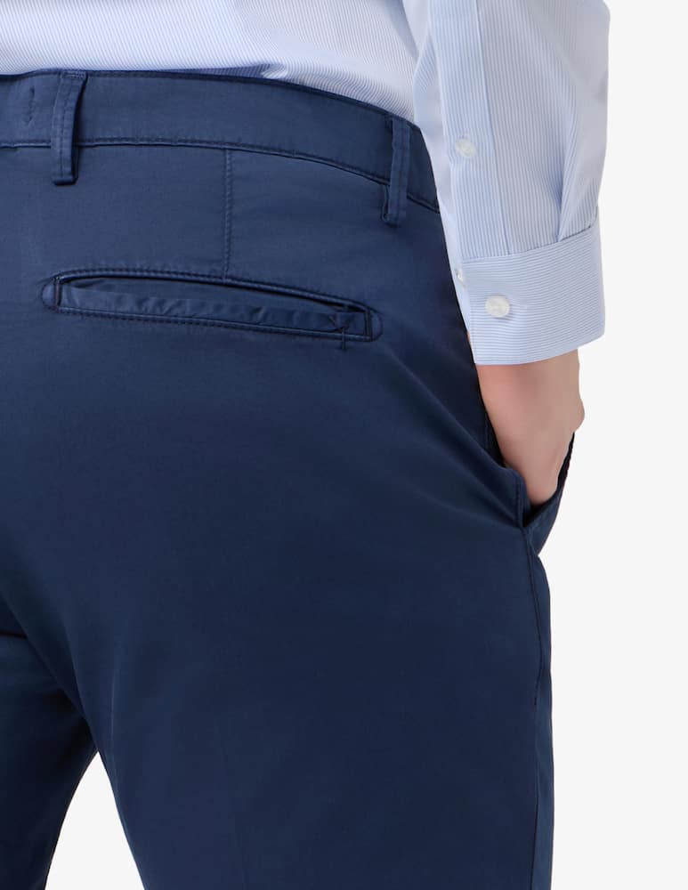 Yan Simmon Pantaloni slim fit in raso - immagine 7 Yan Simmon Pantaloni slim fit in raso - immagine 7
