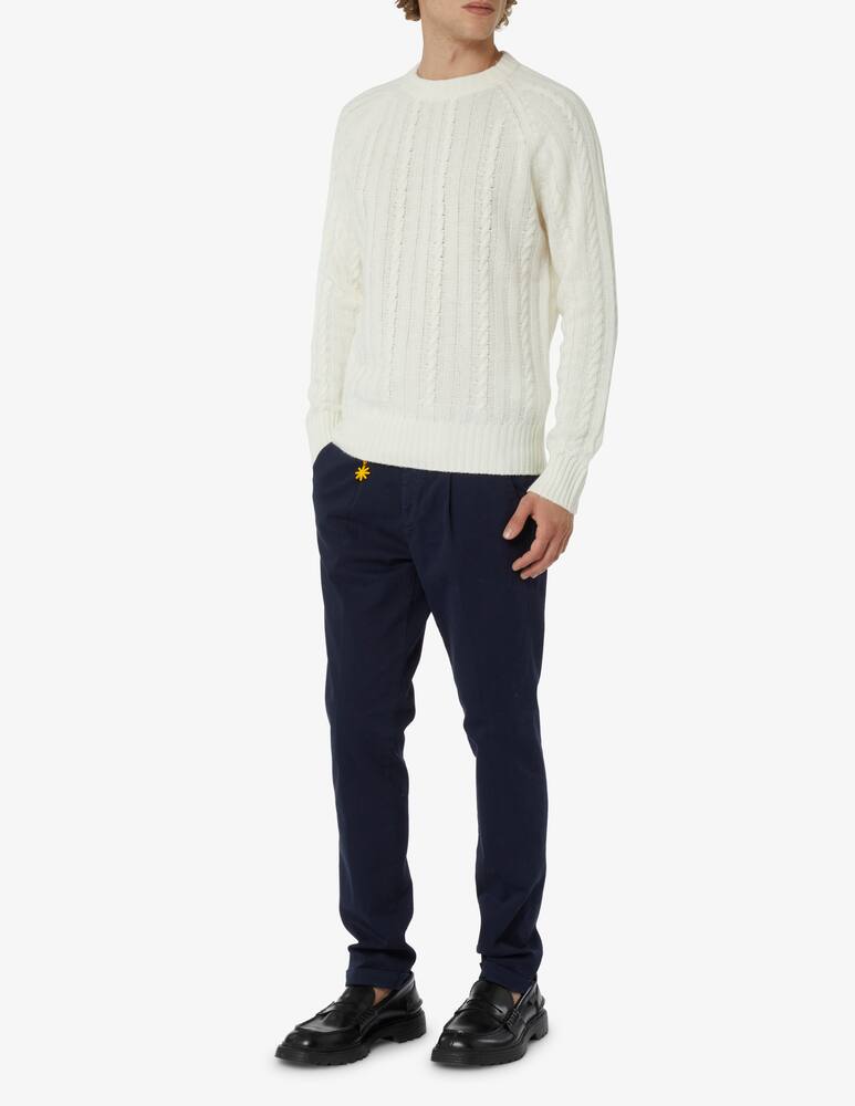 rinascente Manuel Ritz Crewneck jumper - white