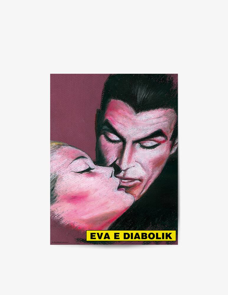 rinascente Eva Kant Bacio  Poster