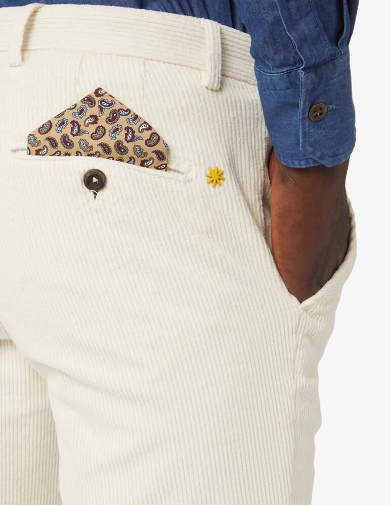 rinascente Manuel Ritz Pantaloni in velluto - Beige