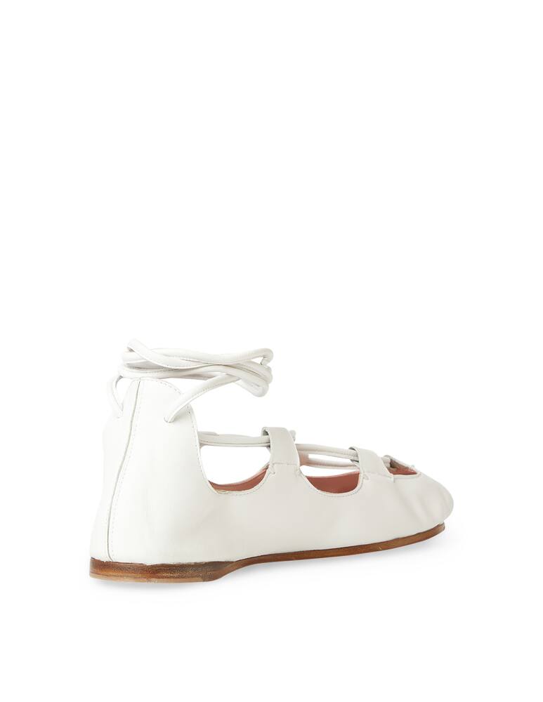 rinascente Lanvin Ghillie ballet flat