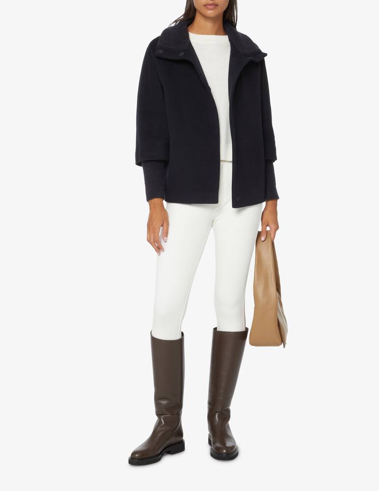 rinascente Peserico Cappa ammagliata - Nero