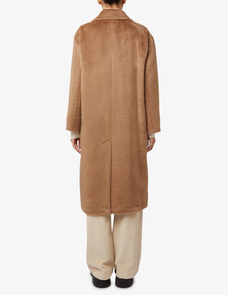 rinascente Peserico Cappotto doppiopetto in alpaca - Beige