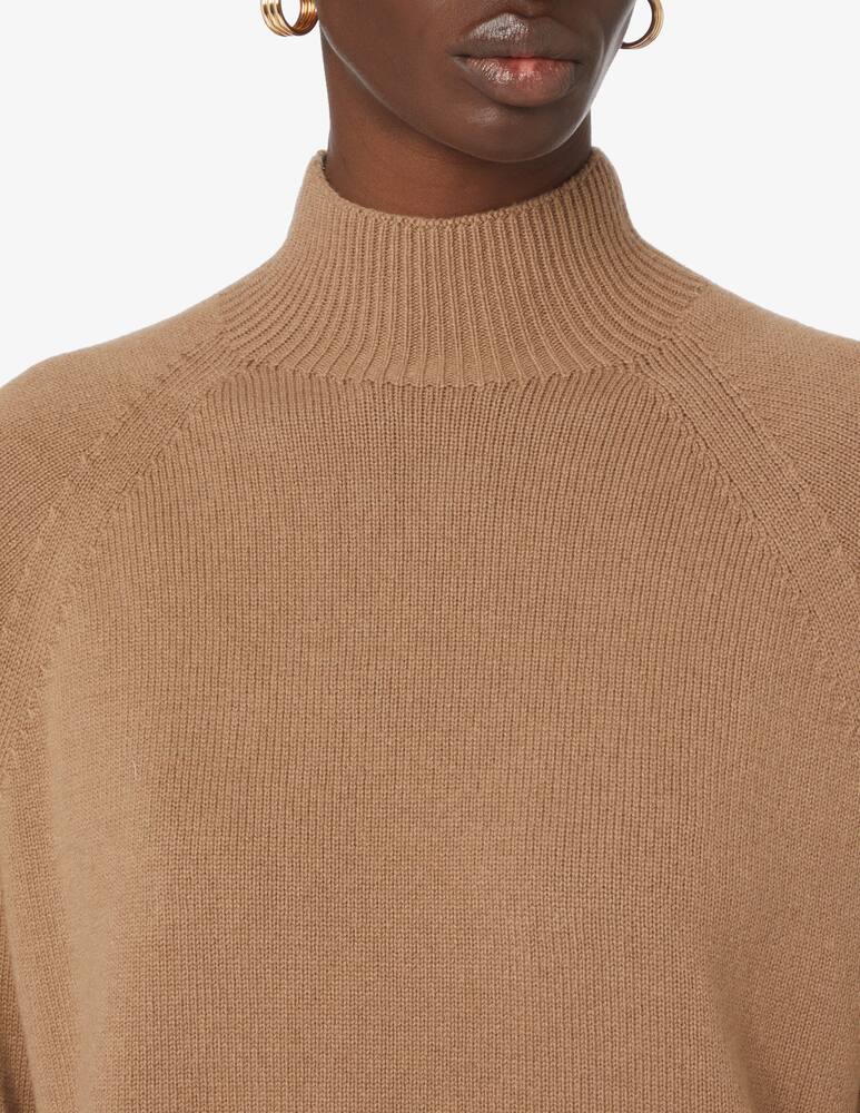 rinascente Peserico Maglione a collo alto in lana - Marrone