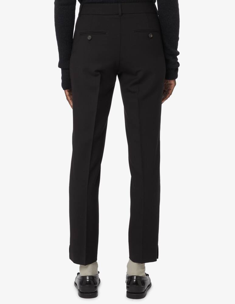 Peserico Cigarette trousers in wool blend - Black - picture 3