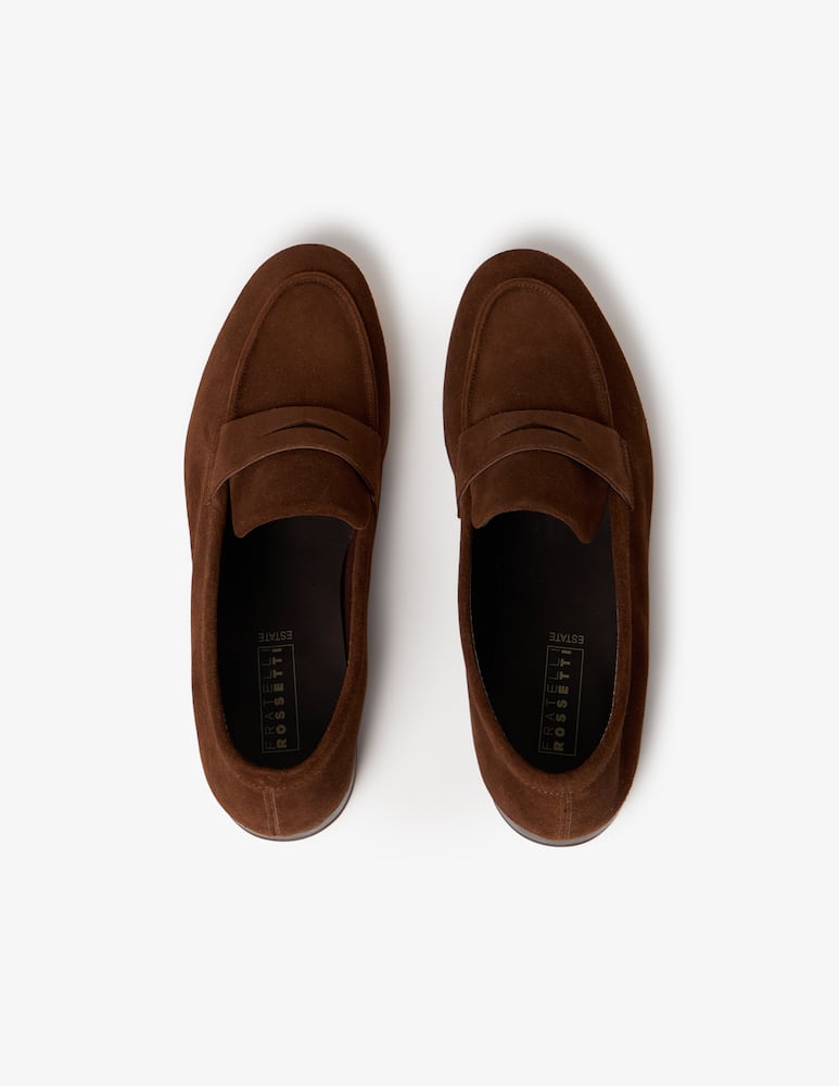 rinascente Fratelli Rossetti Mocassino penny in suede